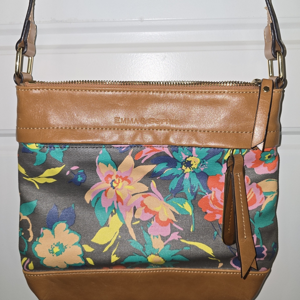 Emma & Sophia Floral Crossbody